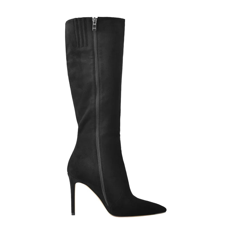 Knee High Boots Stiletto High Heels