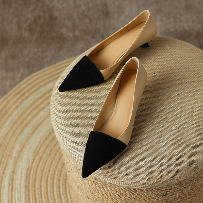 Genuine Leather Pumps