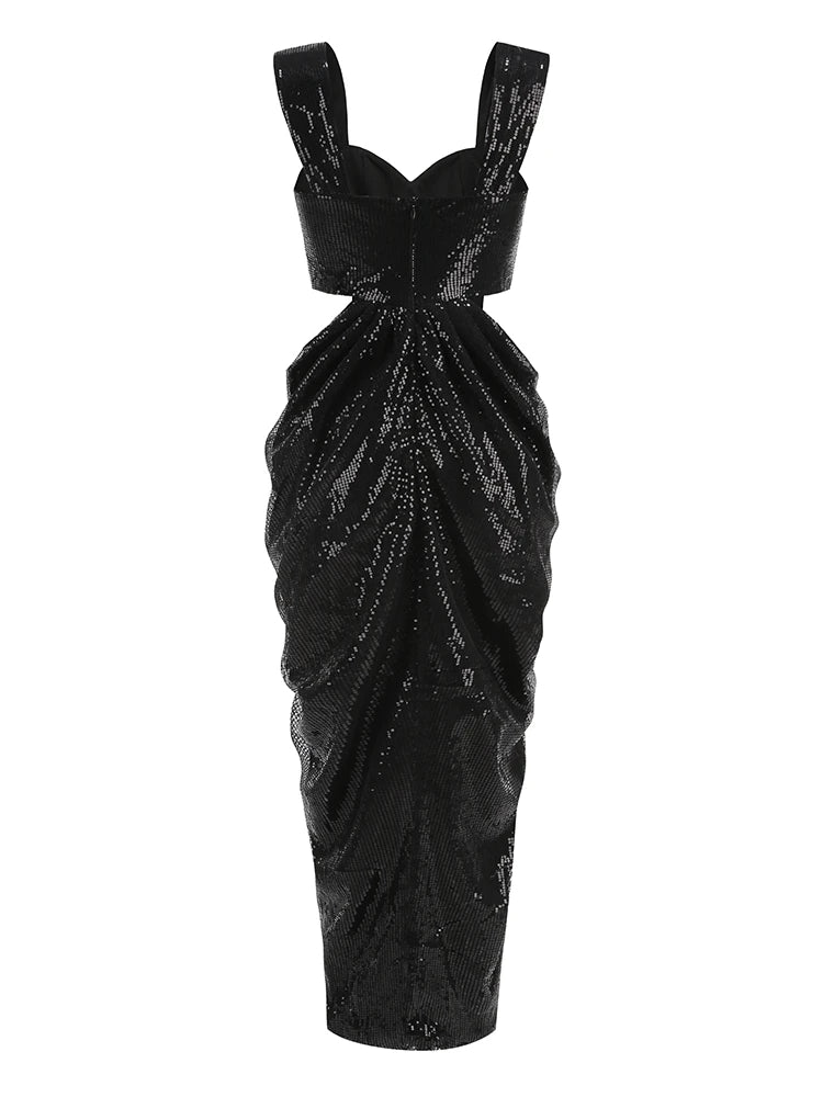 Sexy Straps 3D Flower Dress