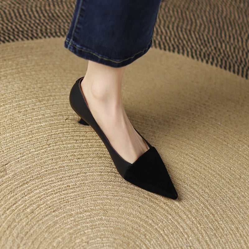 Genuine Leather Pumps