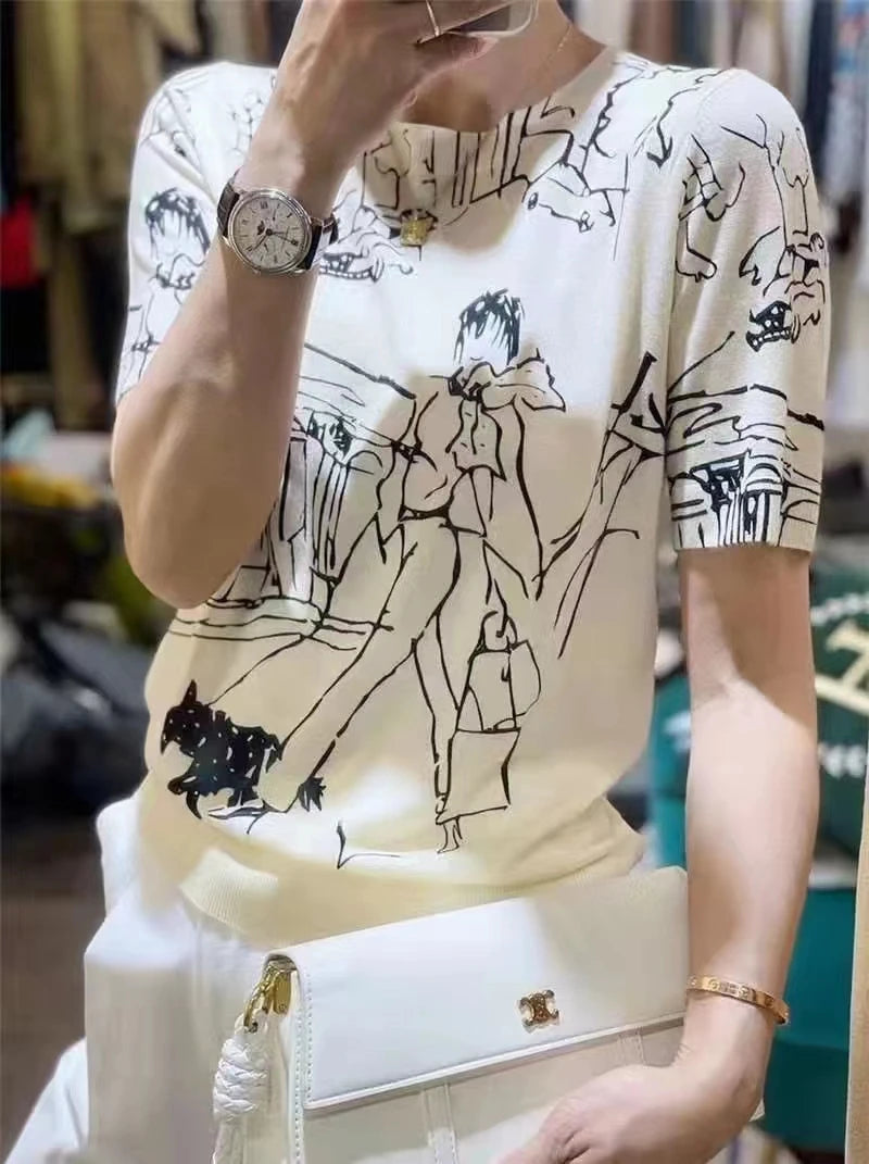 Thin Section Graffiti T-shirt