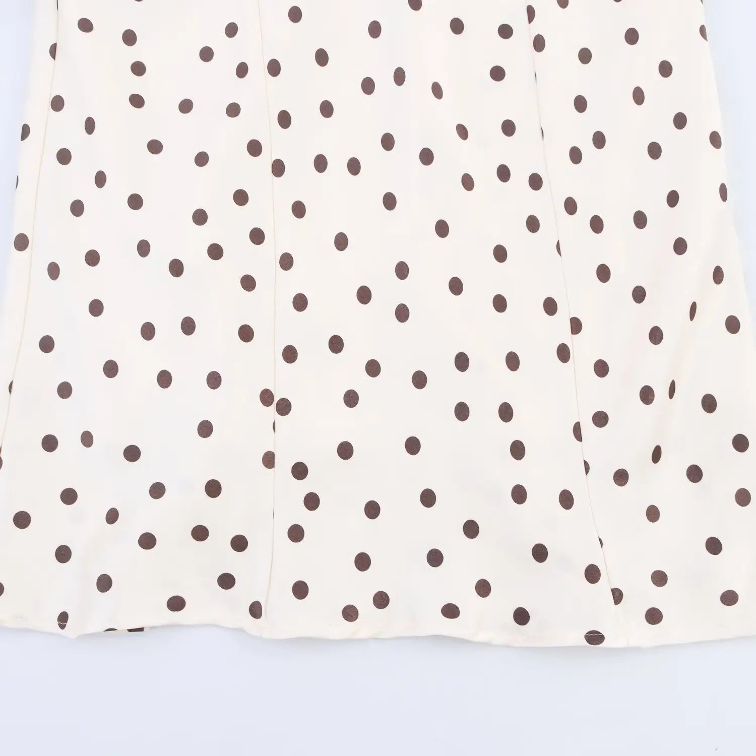 Satin Polka Dot Dress