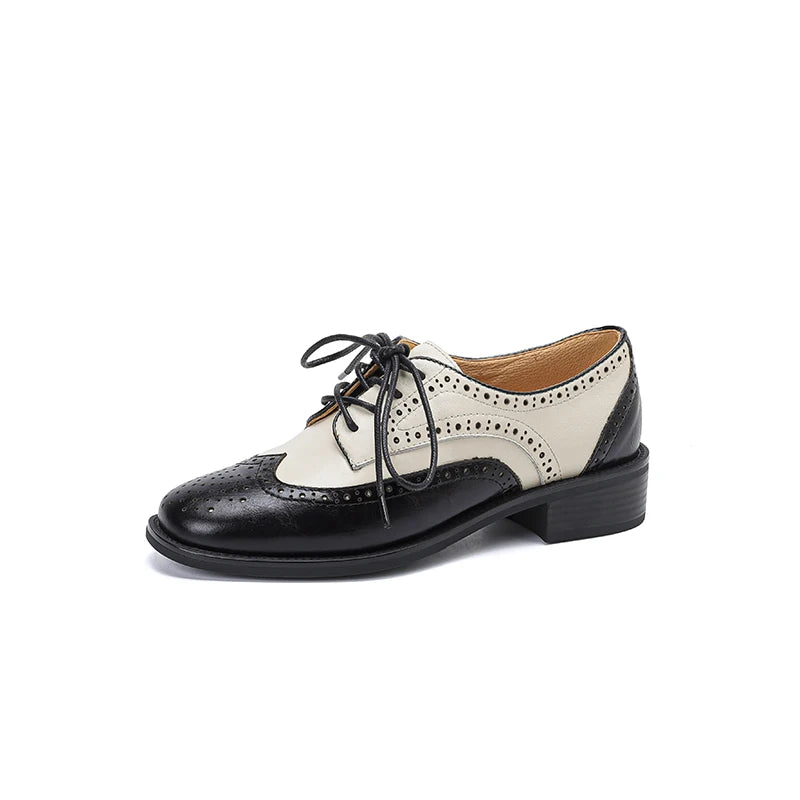 Genuine Leather Oxford Shoes