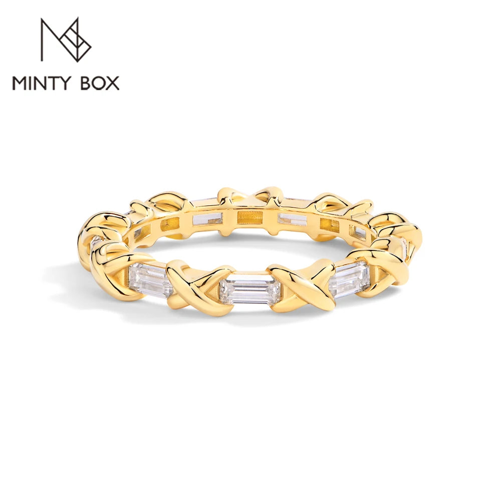 1.35CT Moissanite Band Rings