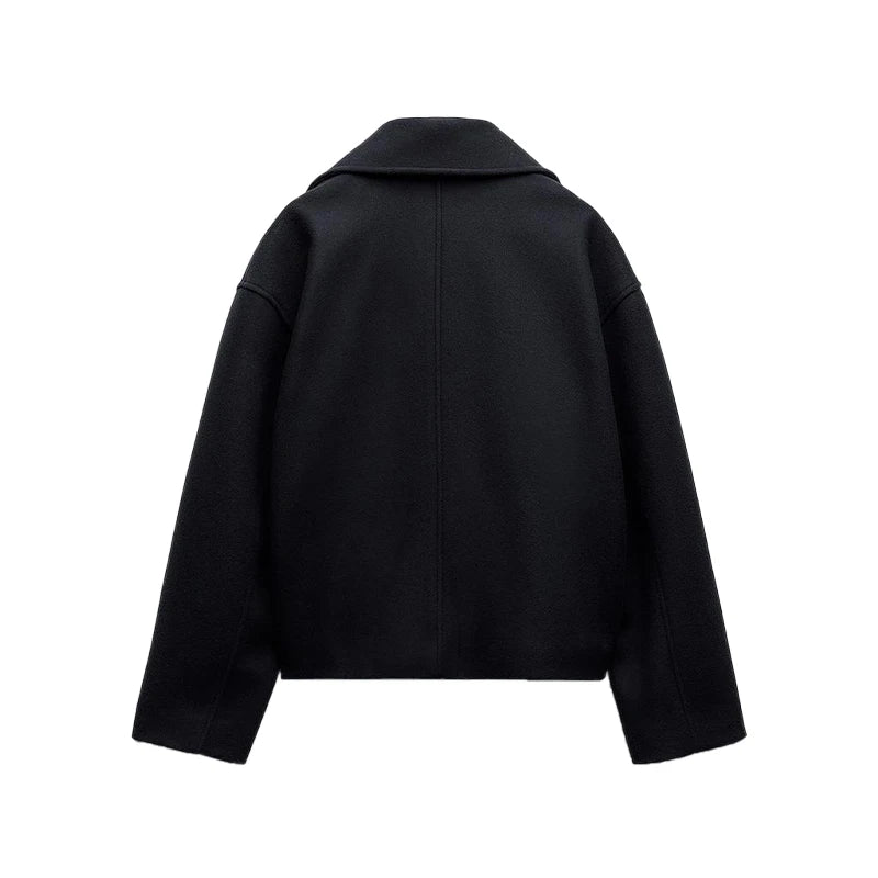 Elegant Wool Overcoat