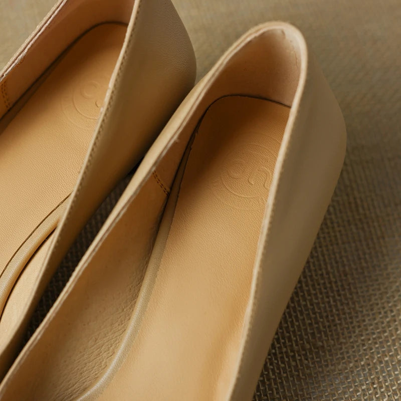 Genuine Leather Pumps