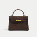 Versatile Suede Shoulder Crossbody Bag