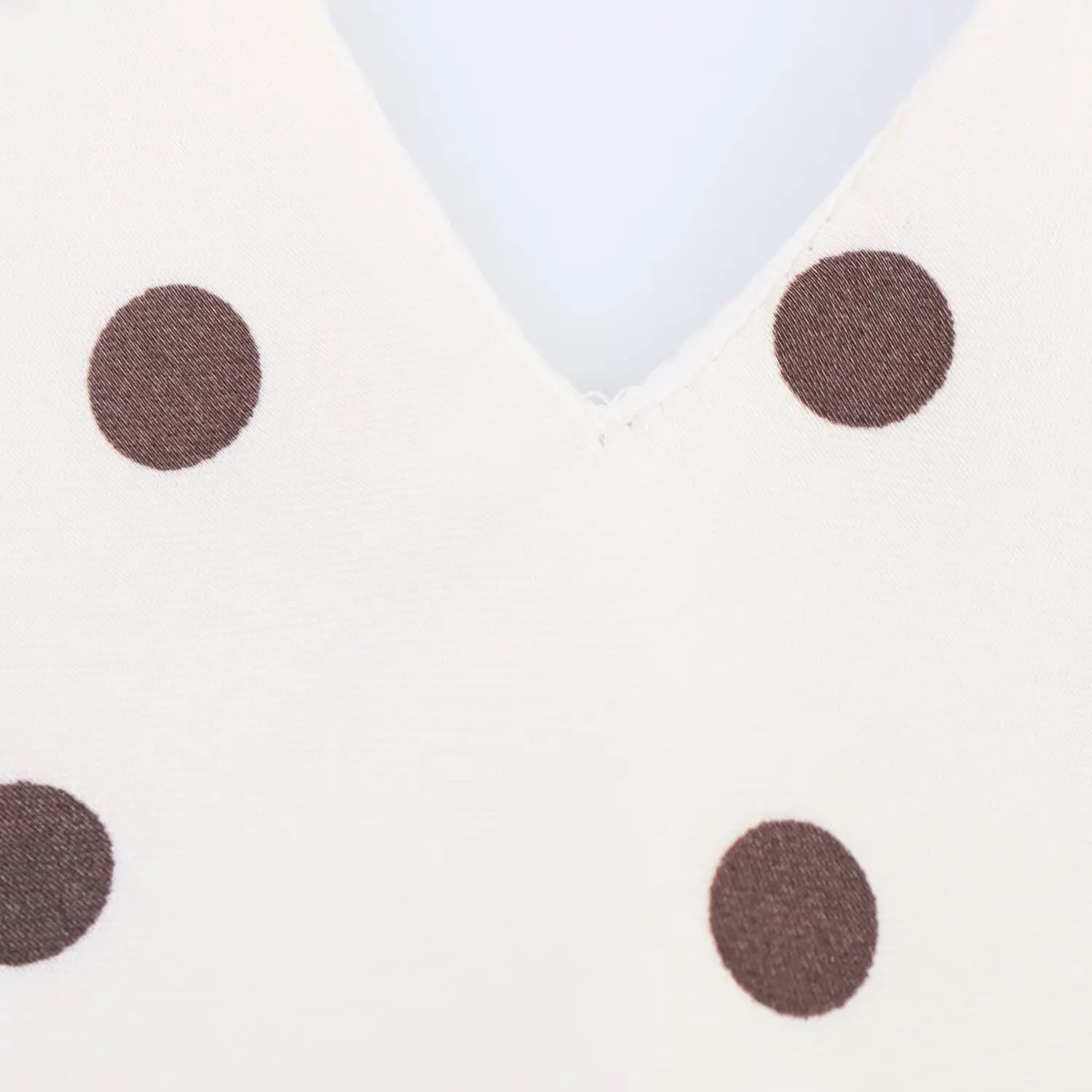 Satin Polka Dot Dress