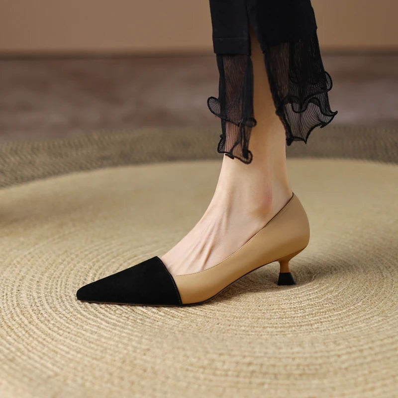 Genuine Leather Pumps