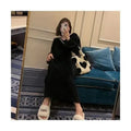 Fleece Loose Dress