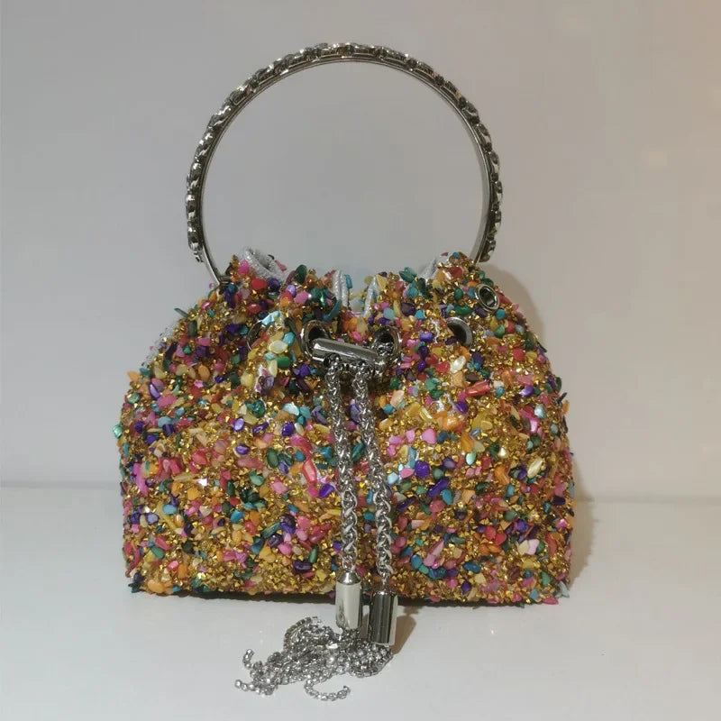 Rhinestone crossbody bag