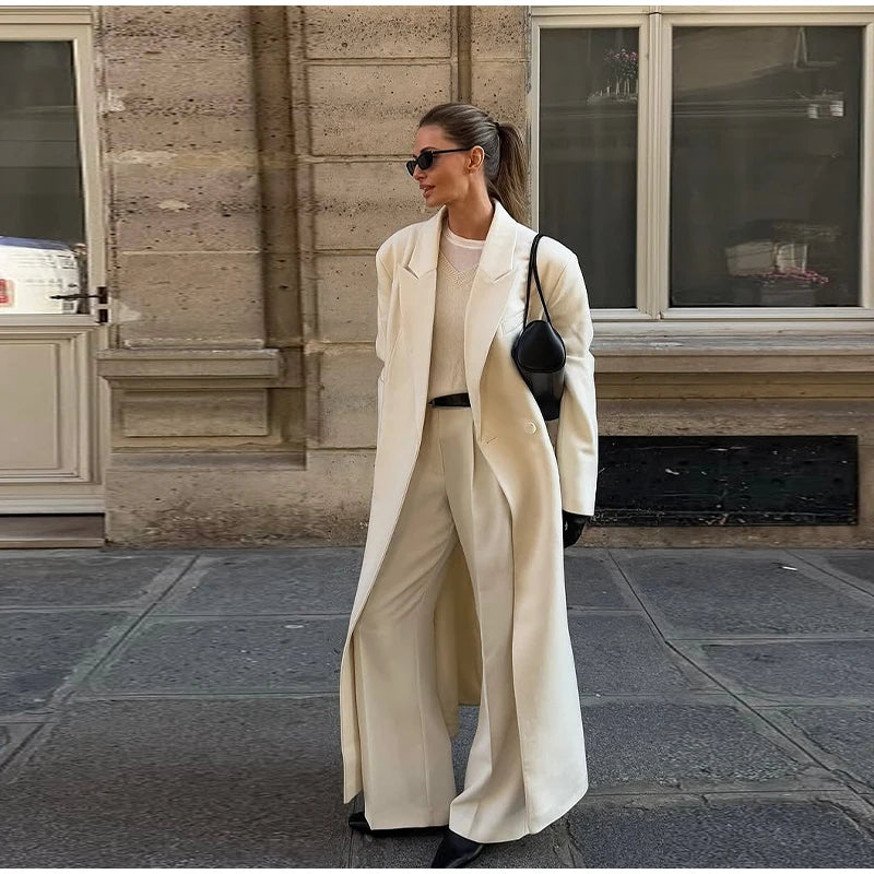 Elegant Wool Overcoat