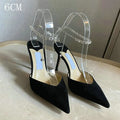 Satin High Heels
