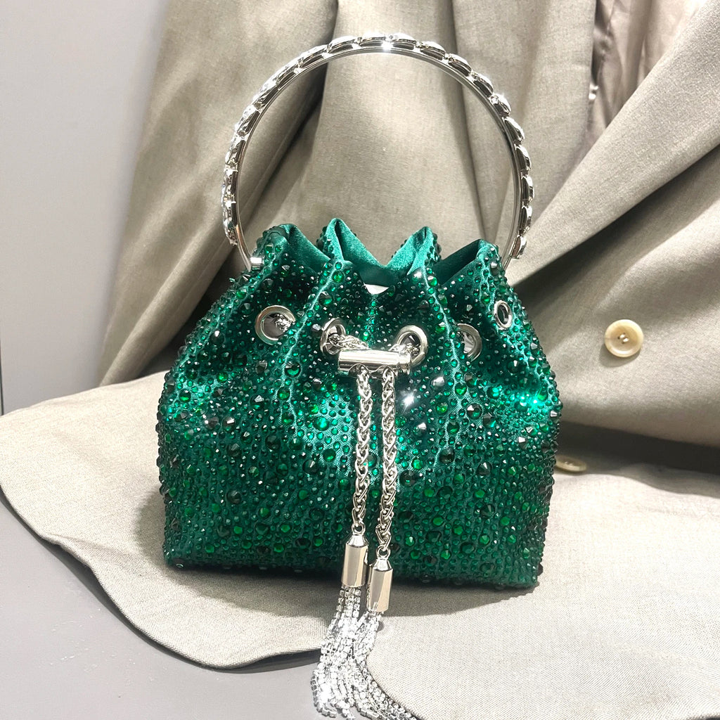 Rhinestones clutch Bag