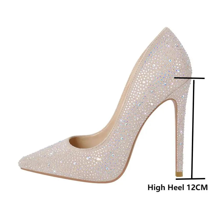 Rhinestone Stiletto 12 cm