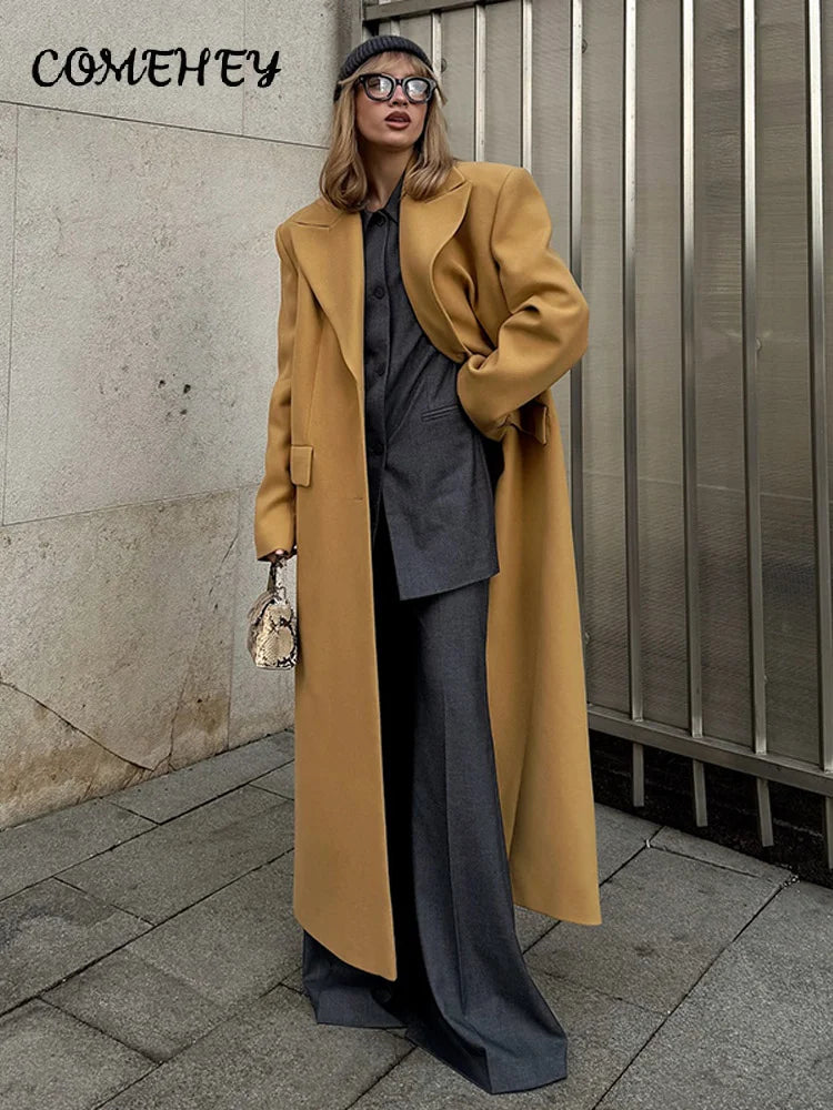 Elegant Wool Overcoat