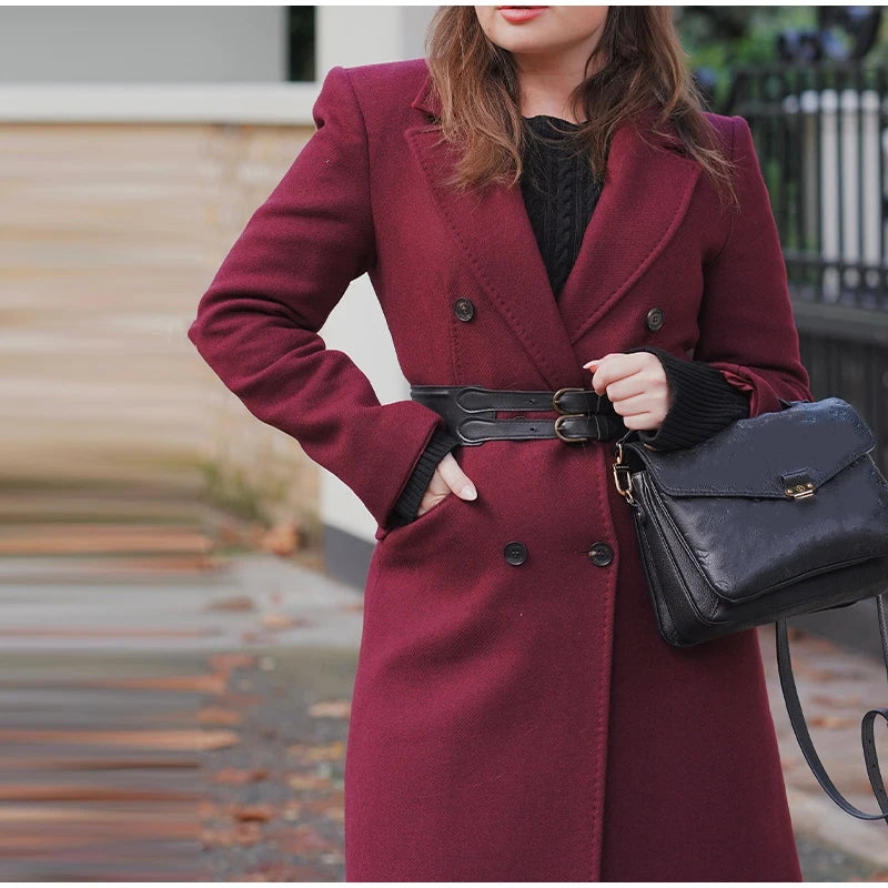 Wool Casual Long Coat