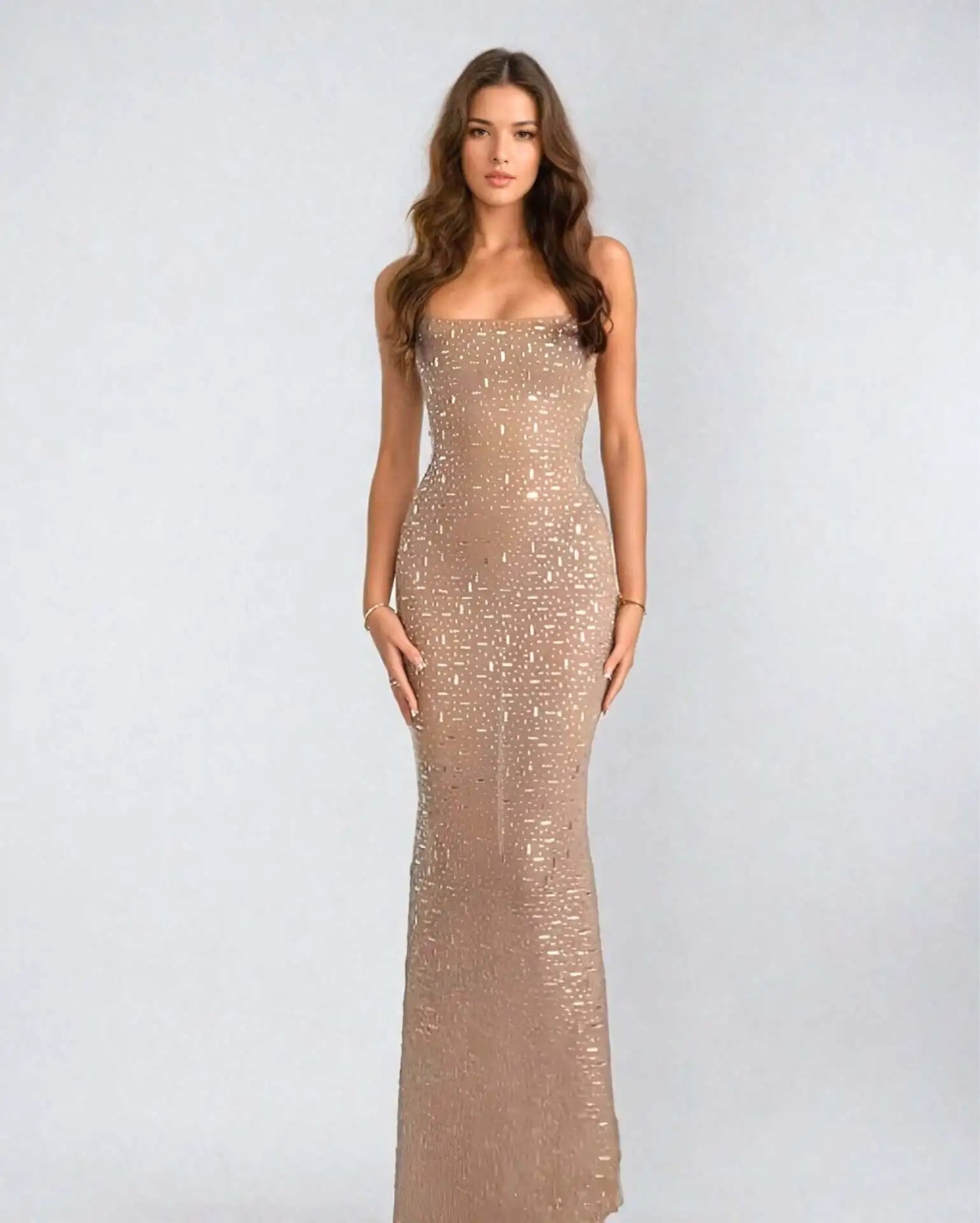 Embellished Slim Fit Dress