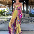 High Waist Boho Dress