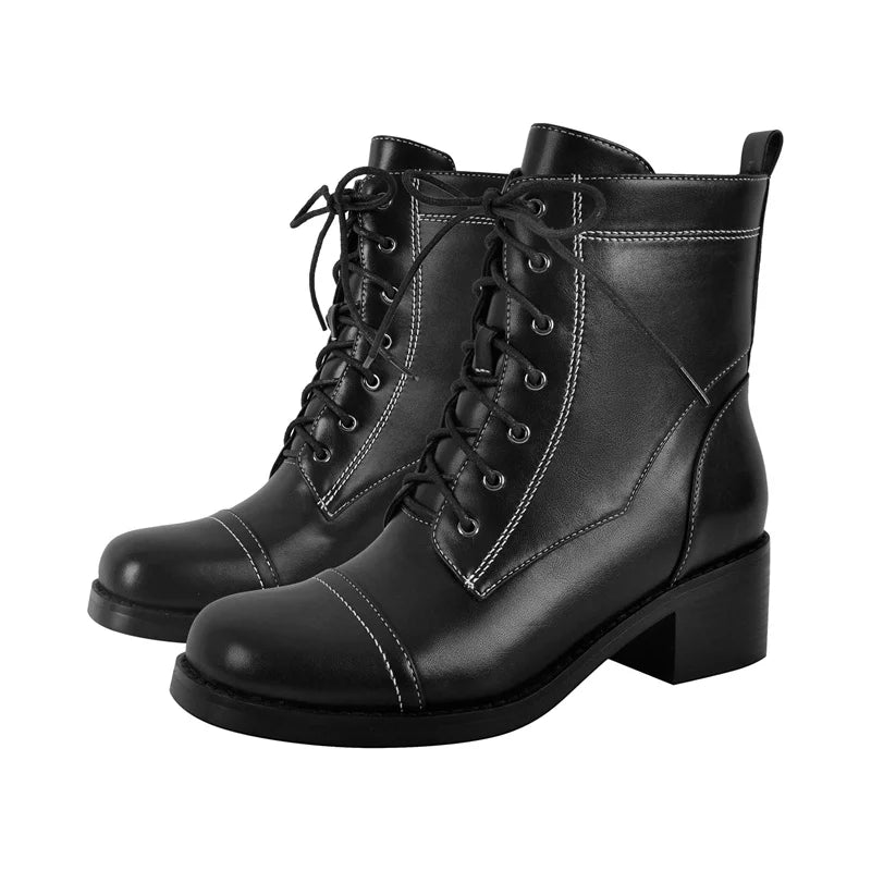 Lace UP Ankle Boots