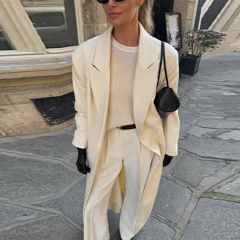 Elegant Wool Overcoat