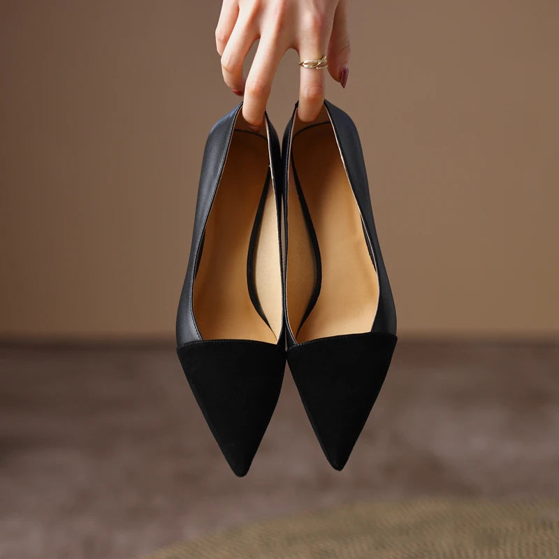 Genuine Leather Pumps