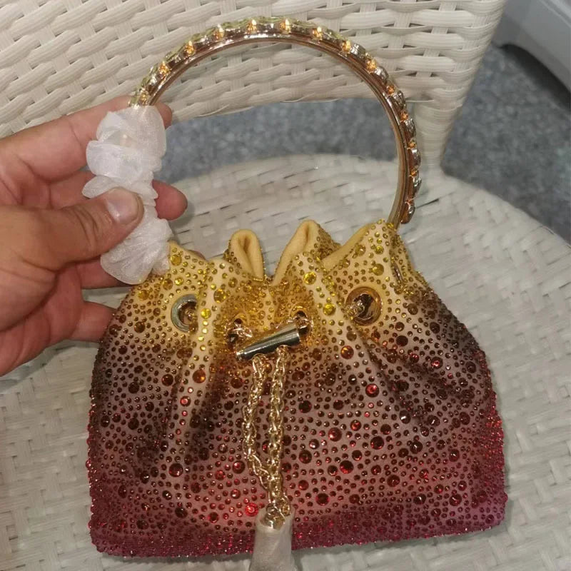 Rhinestone crossbody bag
