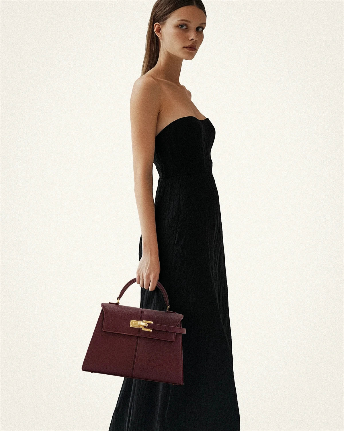 Burgundy Handbag