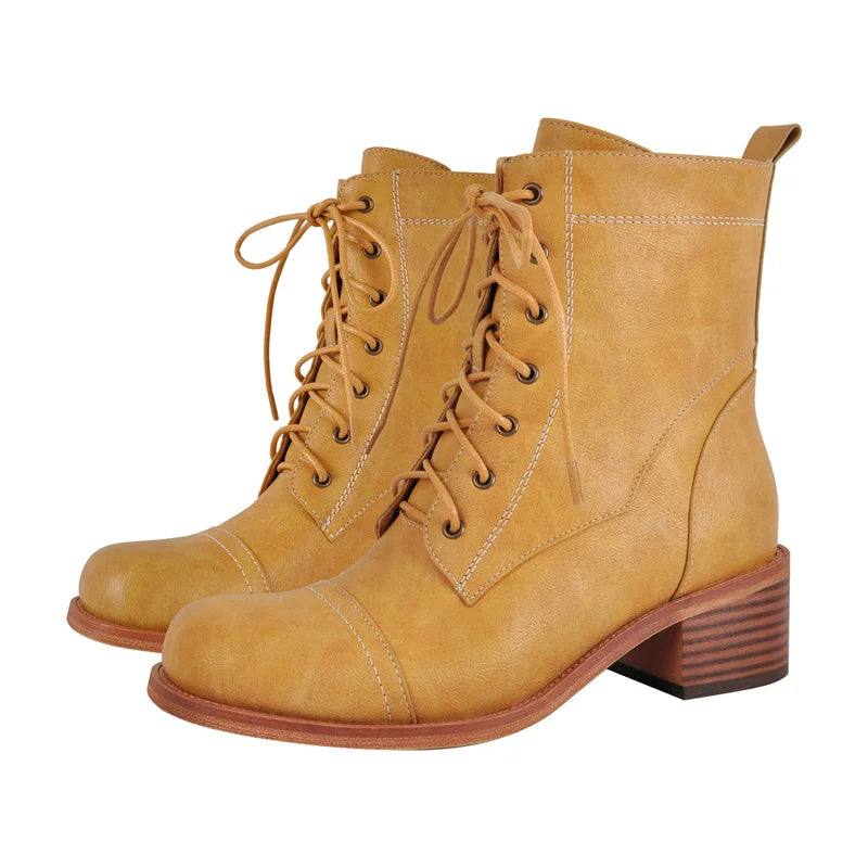 Lace UP Ankle Boots