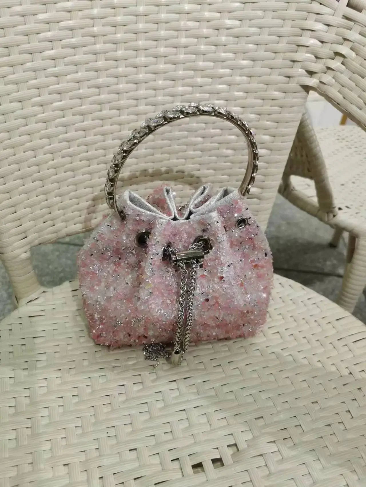 Rhinestone crossbody bag