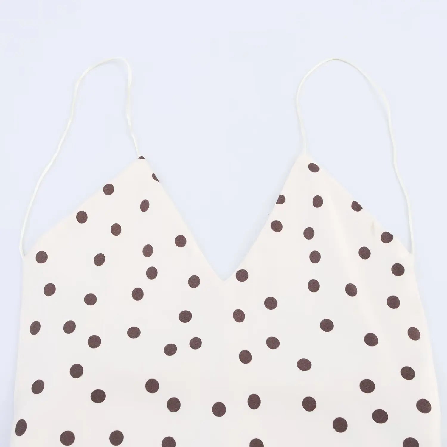 Satin Polka Dot Dress