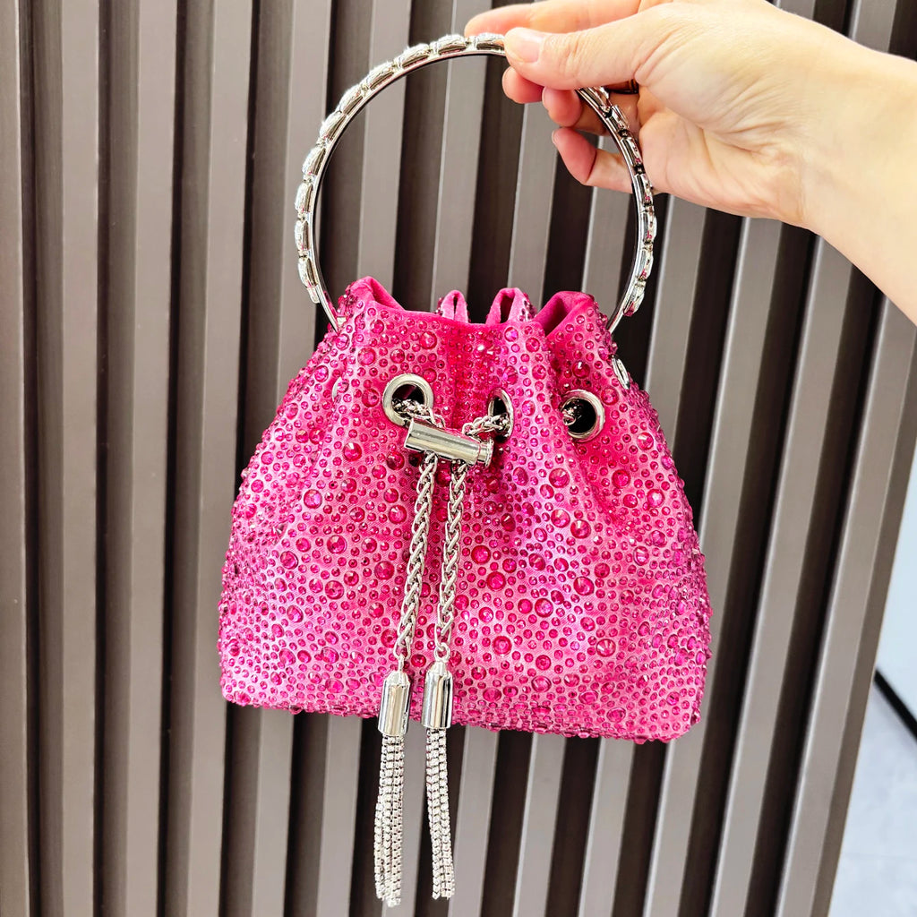 Rhinestones clutch Bag