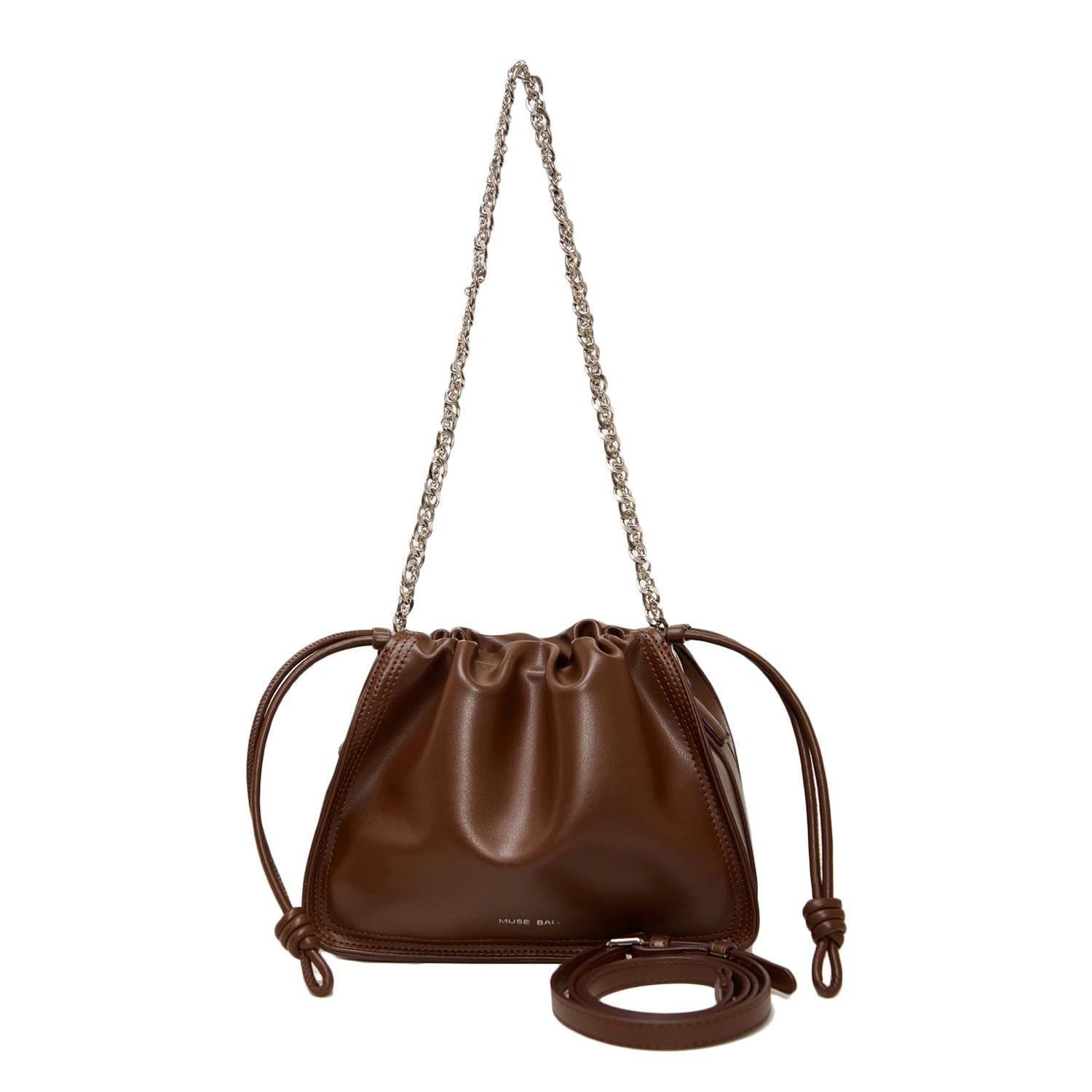 Leather Drawstring Bags