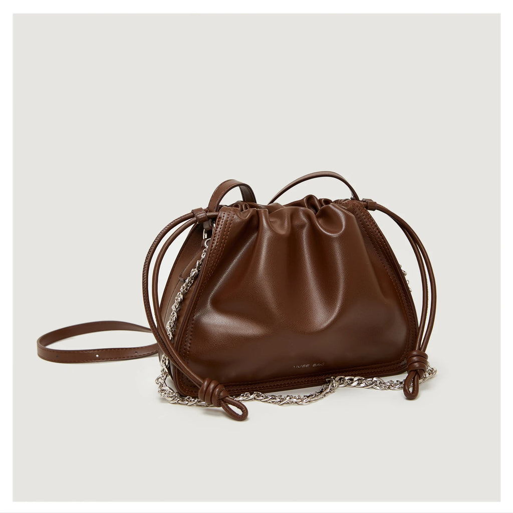 Leather Drawstring Bags