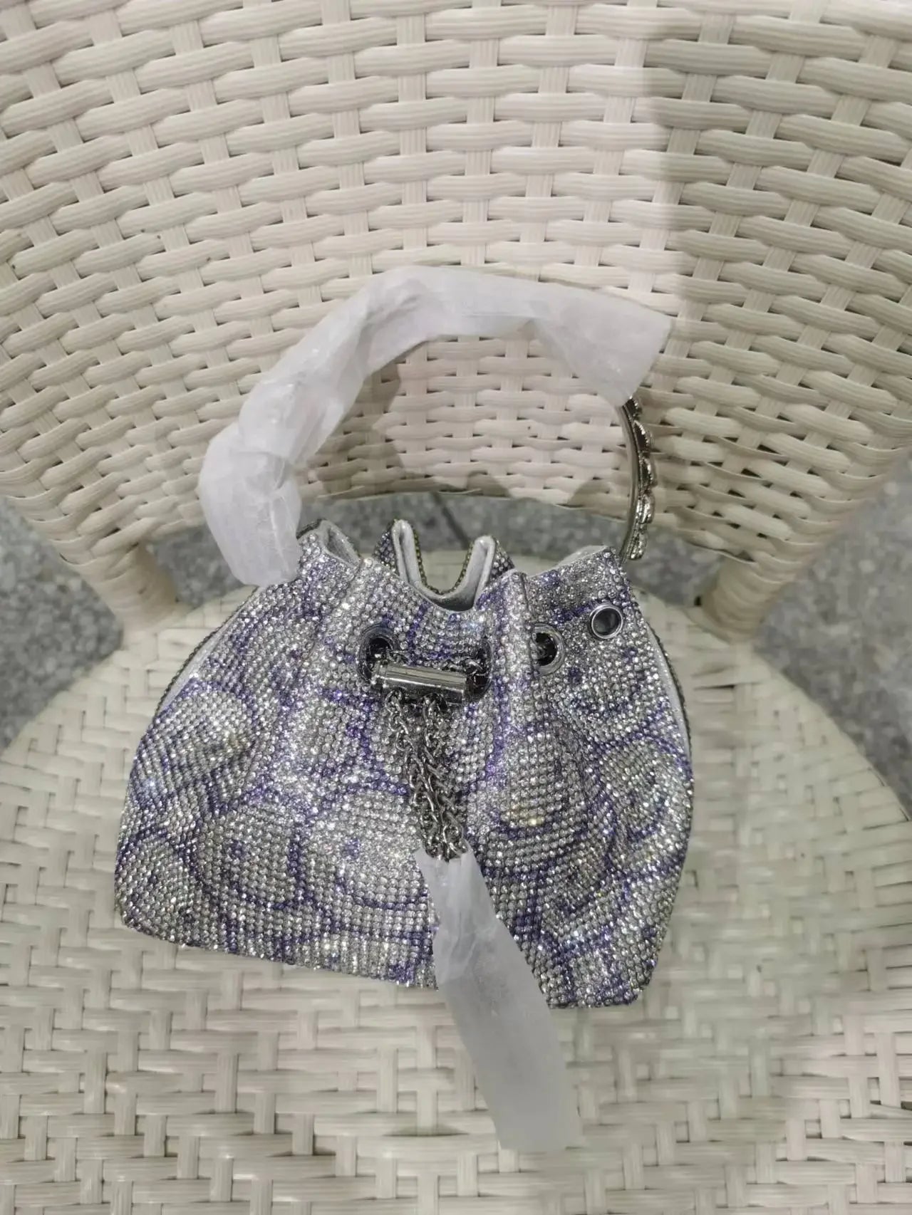 Rhinestone crossbody bag