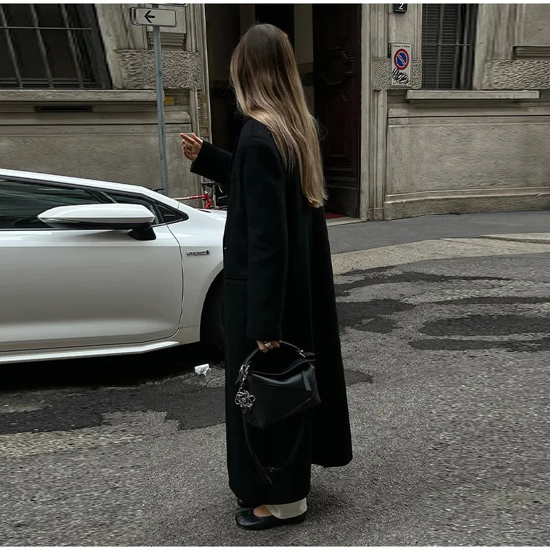 Elegant Wool Overcoat