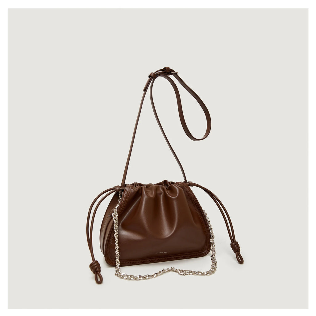 Leather Drawstring Bags