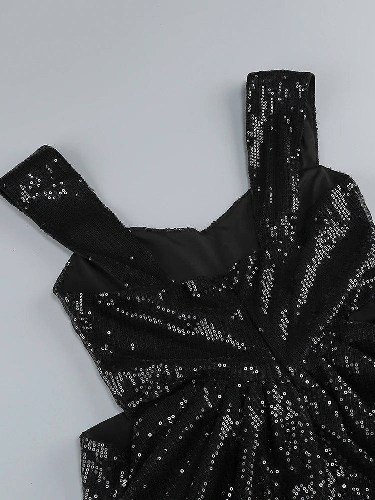 Sexy Straps 3D Flower Dress