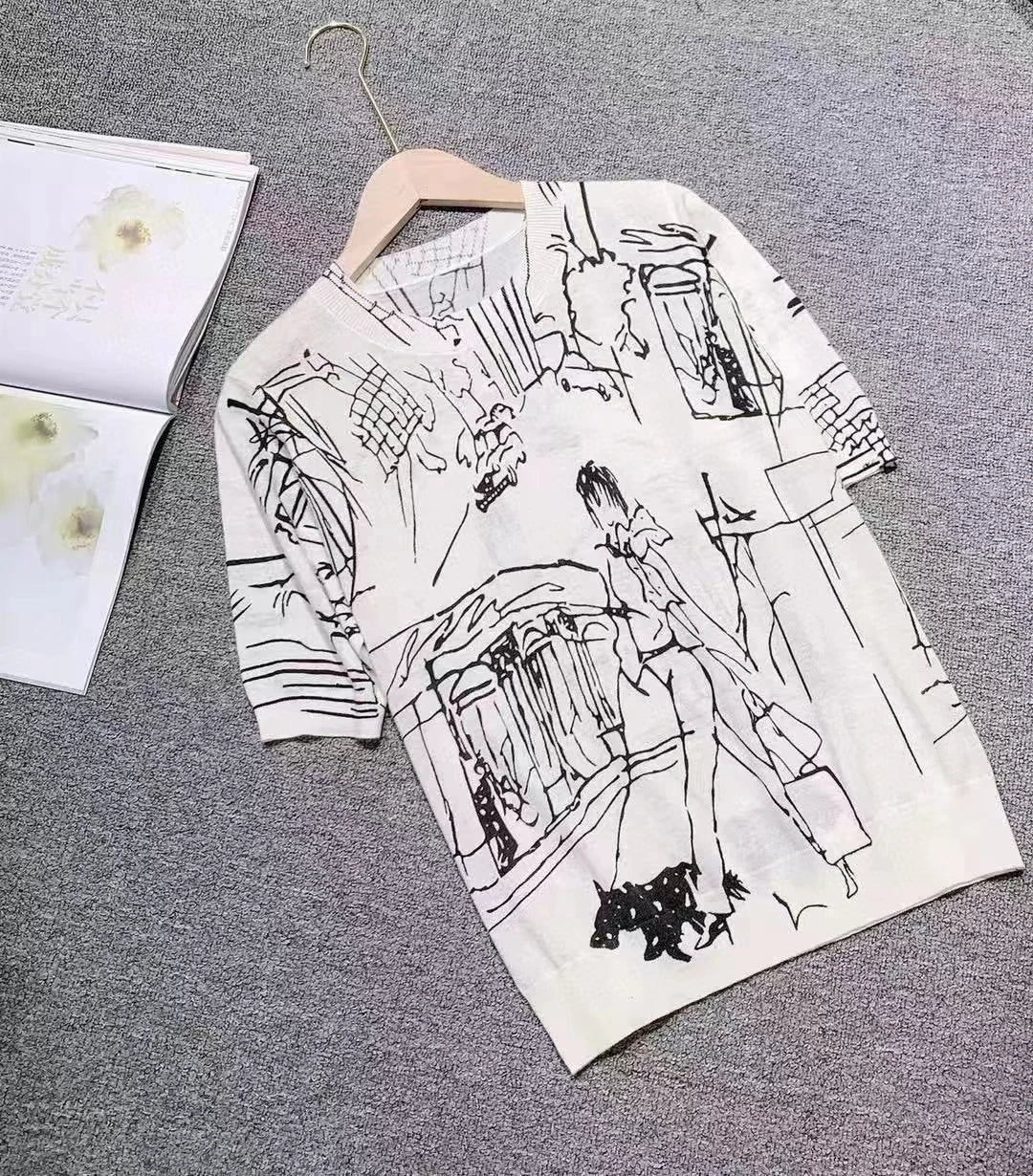 Thin Section Graffiti T-shirt