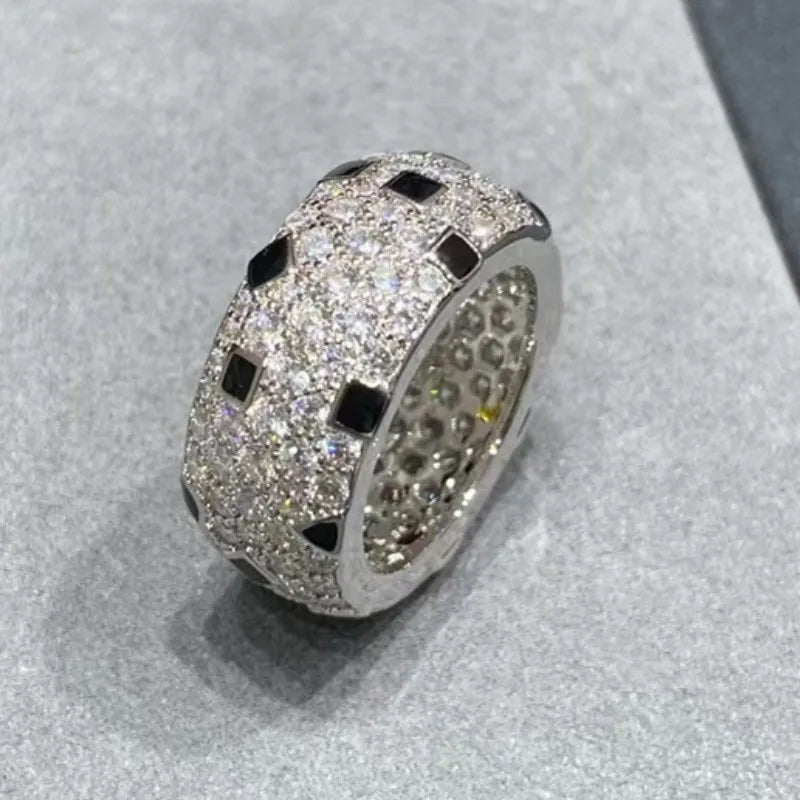 925 Sterling Silver Leopard Ring