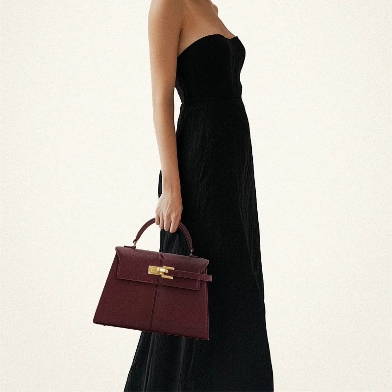 Burgundy Handbag