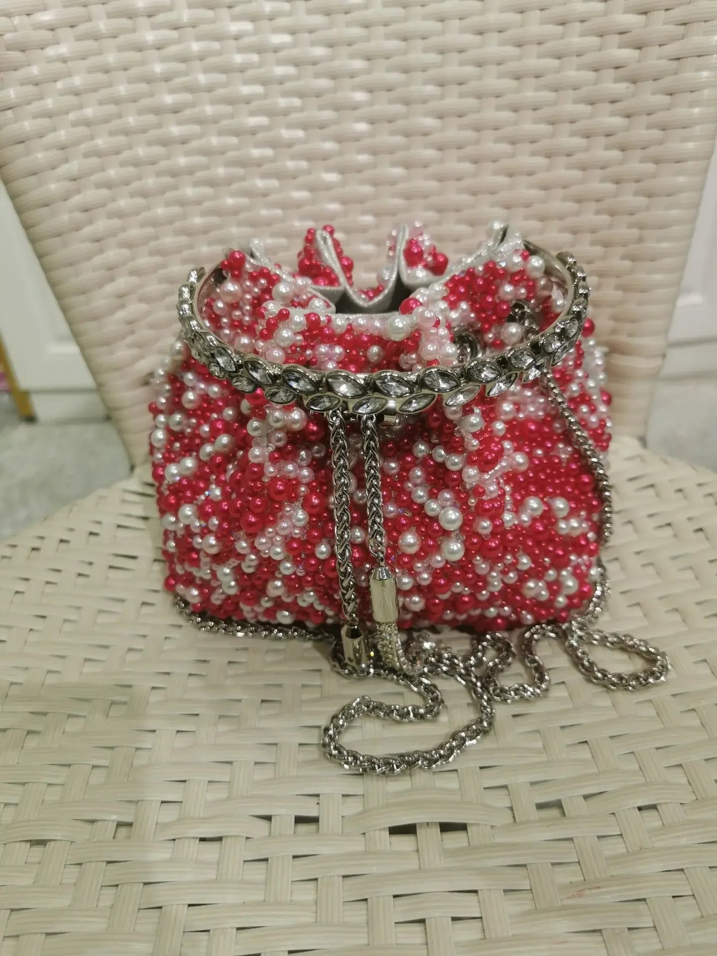 Rhinestone crossbody bag
