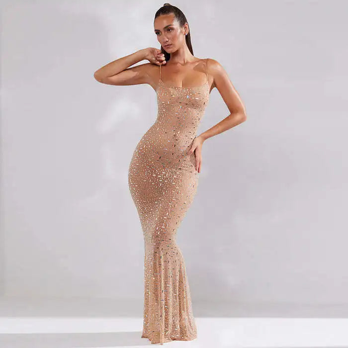 Embellished Slim Fit Dress