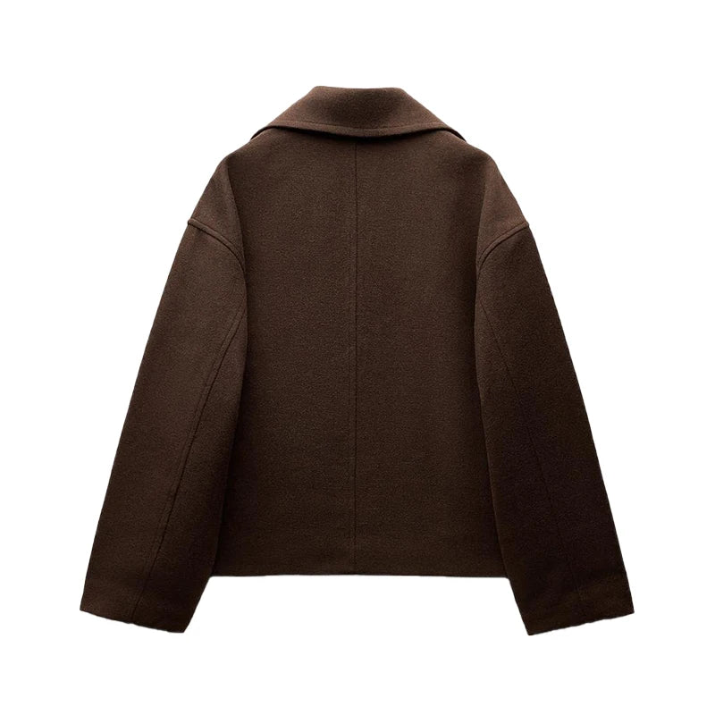 Elegant Wool Overcoat