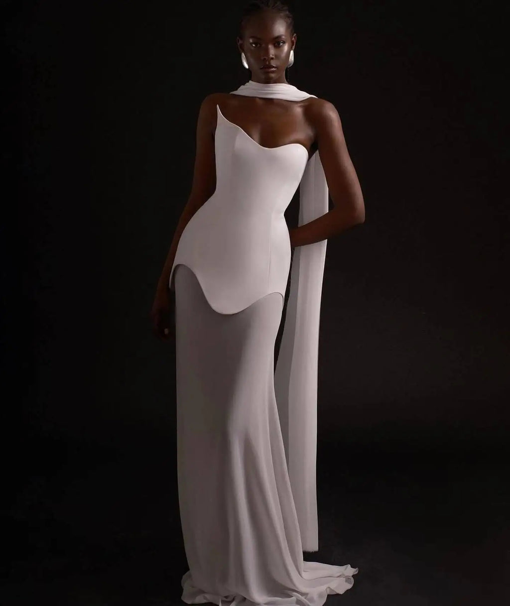 Mesh Bodycon Dress Backless