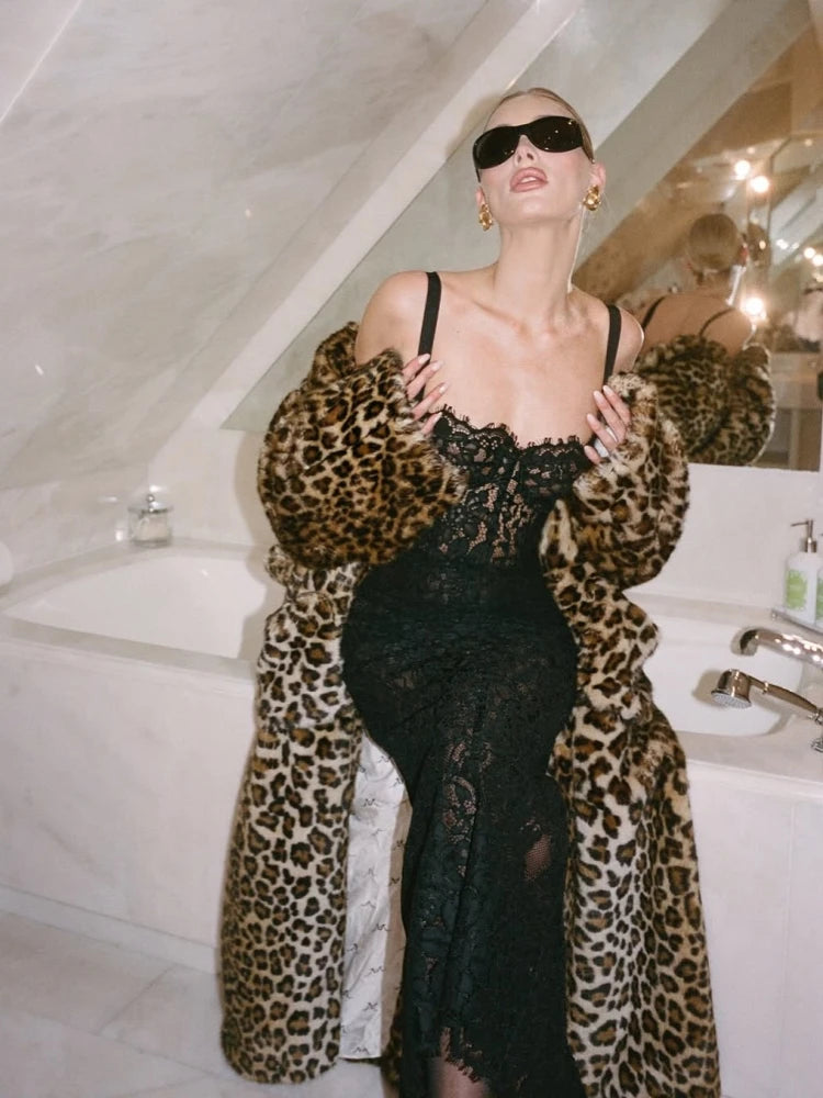 Sexy Spaghetti Strap Lace Dress