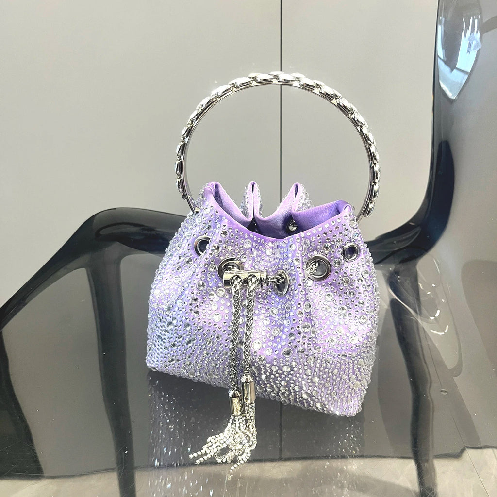 Rhinestones clutch Bag