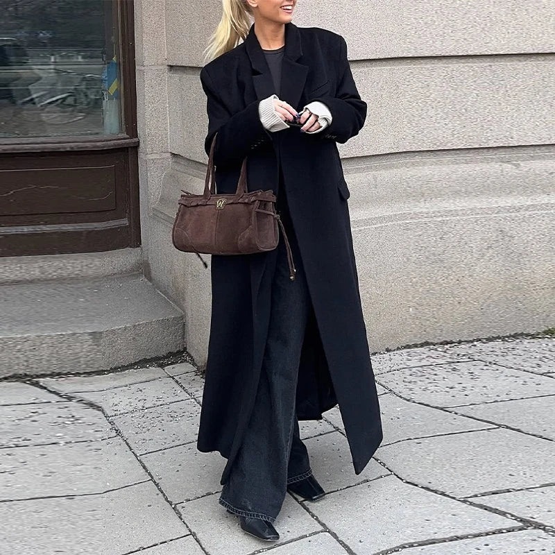 Elegant Wool Overcoat