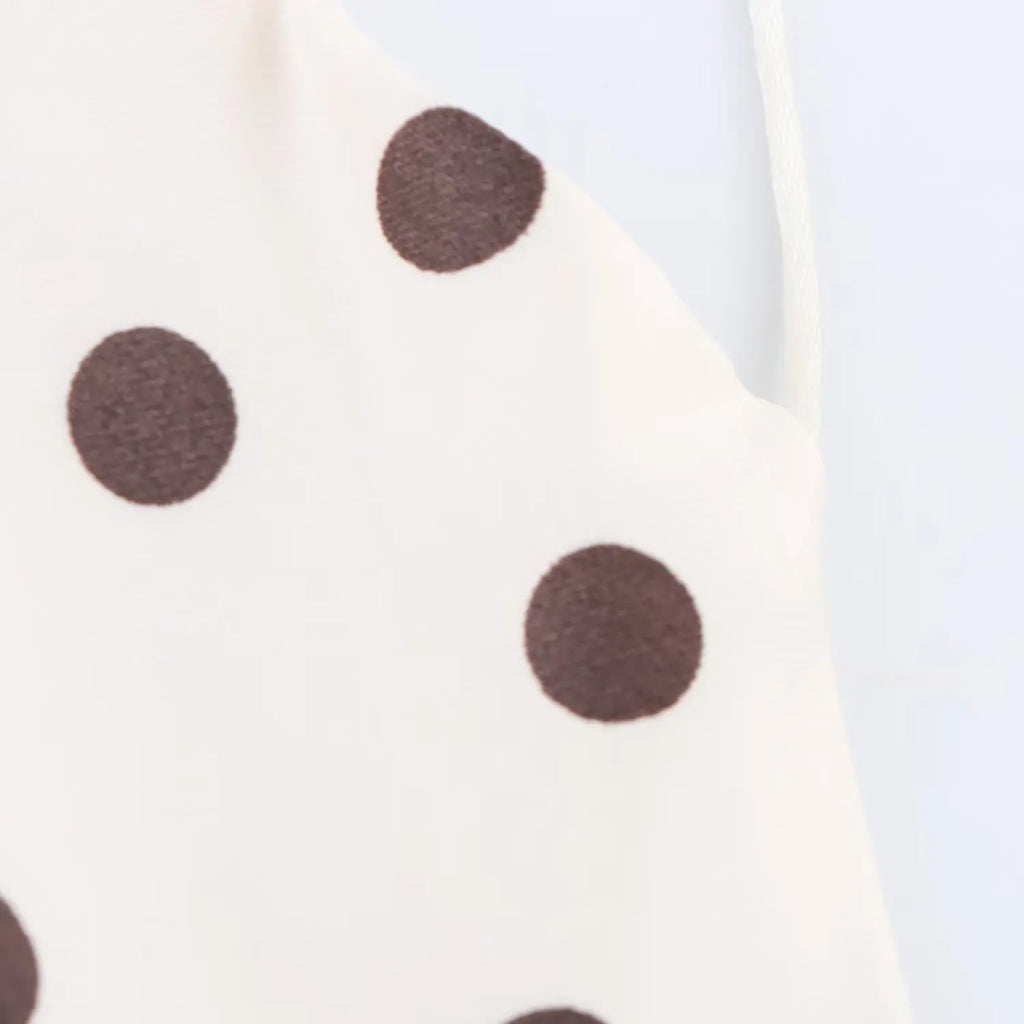 Satin Polka Dot Dress