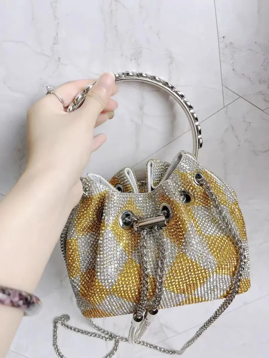 Rhinestone crossbody bag